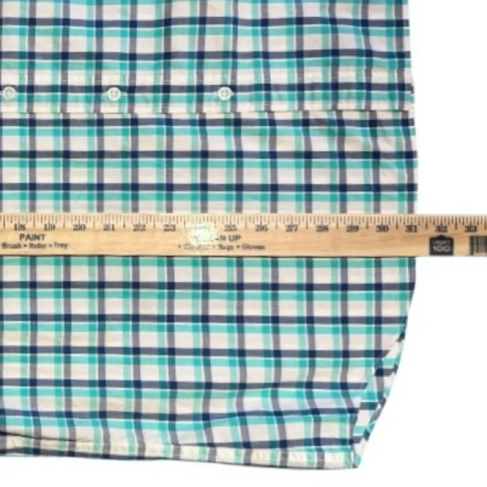 J. Crew Slim Flex Washed Plaid Button Shirt
